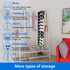 12Section,shoe 45 Pounds,closet storage,closet hanging shoe organizer , organizer,Ample Storage Space,college dorm
