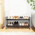 neatevday 2 Closet, Tier Shoe Rack, Expandable Shoe Rack for Adjustable Shoe Organizer for Entryway, Shoe Storage
