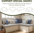 75D Custom Size Bench Cushion, Custom Bench Cushions for Indoor Furniture, Foam Furniture Window Seat Cushion