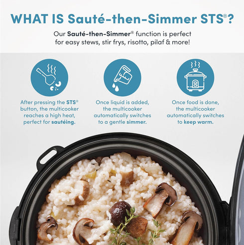 8-Cup 2Qt. ARC-984SBD AROMA Professional (Cooked) / Digital Rice & Grain Multicooker