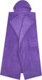 Pop Shop Hooded Ultra-Soft Cozy Plush Throw Blanket with Pockets, 50"x60", Purple
