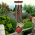 Woodstock Wind Chimes of Mars, 17" Bronze Small Light Sound Wind Chime Décor for Outdoor Garden
