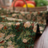 Summer 13 94 Inch Floral Spring Table Runner for Living Room Jacquard Flower Dining Table Runner with Tassels Modern