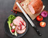 12 Inch Carving Knife with Razor Sharp Blade, Granton Edge for Cutting Smoked Brisket, BBQ Meat, Turkey