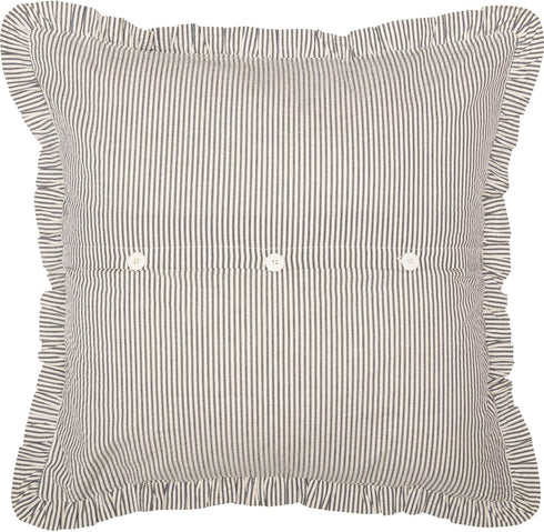 VHC Brands Hatteras Bedding Accessory, Euro Sham 26x26, Blue