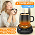 4 Settings 1-12H Coffee Mug Warmer - Fastest Heating & Highest Temperature, Coffee Cup Warmer for Desk Auto Shut Off