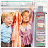 Yeyeplum 2 Pack 7 Closet Shelf Weekly Clothes Organizer Hanging for Kids with Side Pockets Weekday Shoes Rack Weekly