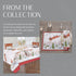 13 Inches 70 Inches Elrene Home Fashions Santa Snowy Sleighride Holiday Fabric Table/Console Runner, x