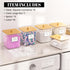 HomePekite 4+1 Pack Laundry Room Organization Containers,Clear Laundry Pods Container,Large Laundry Detergent Powder