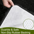 AROGAN Luxury Long Bathroom Runner Rug, 20x30 Inch Thick Soft Microfiber Non Slip Bath Mat, Machine Washable
