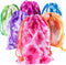 Super Z Outlet Tie-Dye Camouflage Drawstring Bags, Party Favors, Arts & Crafts Activity, 7"x10" (12)