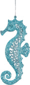C&F Home Pierced Blue Seahorse Coastal Beach Christmas Ornament