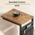 2-Tier YeTom Side Table,C Table with Storage Shelf, End Table with a Storage Bag, Sofa Table with Wheels for Living