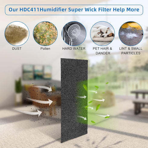 Pokin 2 Pack ARC-CF-14S Activated Carbon Filter Replacement for Whynter Portable Air Conditioner ARC-14S, ARC-14SH,