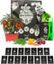 Tactiko Survival 15 Vegetable Seed Kit Varieties for Small Urban Garden, Balconies