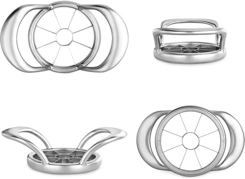New Star Foodservice Artaste 59519 Zinc Die Cast Apple Corer and Divider with Stainless Steel Blades