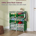6 24 Closet UNKU Shoe Rack, Tier Shoe Storage Cabinet Pair Plastic Shoe Shelves Organizer for Bedroom Entryway Green