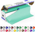 Grandipity Plastic Tablecloth Roll - 54in x 300 Ft. Aqua Plastic Table