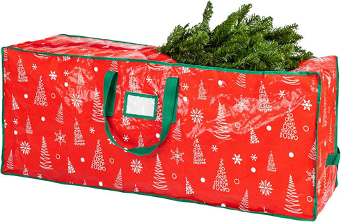 Handy Laundry Christmas Tree Storage Bag - Zippered Bag for 7.5 Foot Artificial Xmas Tree - Durable Waterproof Material