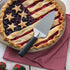 Rada Cutlery Serrated Pie Server, Made in USA, Black Handle