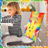 2 Pieces Star Student Chair Cover for Kids, Colorful Seat Cover for Classroom, Office, Home Party, 18.9 x 15.75 Inches