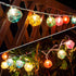 Brillarlights Nautical Fishing Float String Lights, Beach Themed Buoy Lights Set of 10