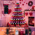 Smart Valentine's Day Lights with Star Topper, APP Control Music Sync Color Changing RGB Christmas String Lights