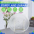 Microwave Plate Replacement 11.25” for GE WB49X10097 & Samsung DE74-20102B, Rotating Glass Turntable for Better
