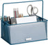 Mind Reader Utensil Holder, Silverware Organizer, Metal Mesh Caddy, Kitchen Cutlery Holder, 10"L x 7"W x 4.75"H