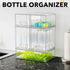 Countertop, 5 Pack, 2S2M1L, 15.4" SpaceAid Bottle Storage Organizer Baby - Acrylic Bottles Station Organizer Container