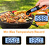 Instant Read Meat Thermometer CA001: Digital Oven Cooking Food Min Max Thermometer with Backlight for Kitchen Grill