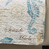 71" 75" Lush Decor Harbor Life Furniture Protector, Arm Chair, W x L, Blue & Taupe - Chair Cover - Nautical - Armchair