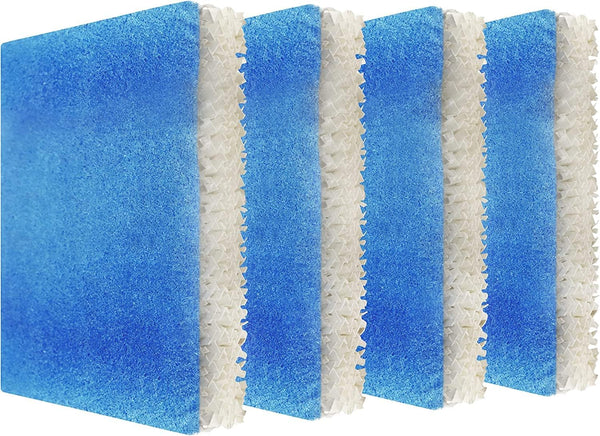 HQRP 4-Pack Wick Filter T Compatible with Honeywell HFT600, Replacement for HEV615, HEV620, HEV600 Humidifiers