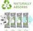 6 Pack Bamboo Charcoal Air Purifying Bag, Activated Charcoal Odor Absorber for Home, Pet, Closet