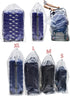 Set 4 Dust Cover Big Plastic Drawstring Bags Multi-Purpose for Storage and Keeping Luggage, Big Dolls, Blankets