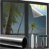 Beautysaid Window Privacy Film, See Out Not In, One Way Reflective Mirror UV Sun Blocking Static Clings