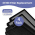 KF250 Filter Replacement for Kenmore 1200e Series Air Purifier PM2010, 3-in-1 True H13 HEPA Filters, 4-Pack