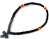 Handmade Blessed Christian Orthodox Komboskoini Prayer Rope - 100 Knots Wool Pendant, Black