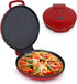 Courant Pizza Maker, 12 Inch Pizzas Machine with Cool-Touch Handle, Non-Stick Plates, Electric Countertop Oven for Home