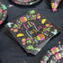 Sparkle and Bash 100 Pack Let's Fiesta Party Napkins (Black, 6.5 In) - Kids Birthday & Cinco de Mayo Decorations