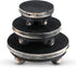 Amyhill 3 Pcs 5/4/3 Inch Wooden Risers for Display Wood Pedestal Stand