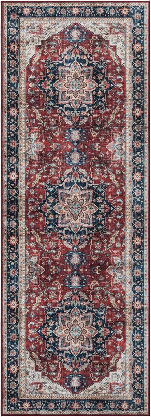 Gertmenian Indoor Boho Rug - 2x6 Runner, Non Slip, Super Strong, Ideal