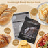 VONATES 40oz Sourdough Bread Baking Supplies, Sourdough Starter Kit, Cotton Rope Banneton Bread Proofing Basket
