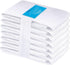 RUVANTI 6 Pack Flour Sack Towels, 28x28 Inch, 100% Cotton, Reusable, Absorbent Dish Cloths, White