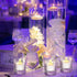 Nuanchu 20 Pcs Small Unscented Floating Candles, 1.5 Inch Centerpieces for Wedding Party and Home Decor (White)