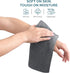 Pack 6-100% 13"x13"- Casa Platino Wash Cloths of Cotton Washcloths for Daily use - Soft, Gentle on Skin, Durable
