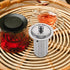 HEMOTON Tea Infusers for Loose Tea, 2Pcs Stainless Steel Strainers, Fine Mesh Steeper, Tea Basket Insert
