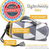 Creative QT On-The-Go Mini Storage Bag and Table Top Play Mat, Buffalo Check Print, Toy Organizer for Kids and Toddlers