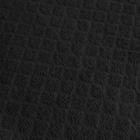 Ritz Premium Hook and Hang Towel, 2-Pack, 18" x 28", Durable Rubber Hook, Super Soft Hand Cloths, Black