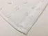 Dainty Home Linen Waterproof Shower Curtain, 70"x72", Machine Washable 3D Floral Puff Cotton Bathroom Curtain